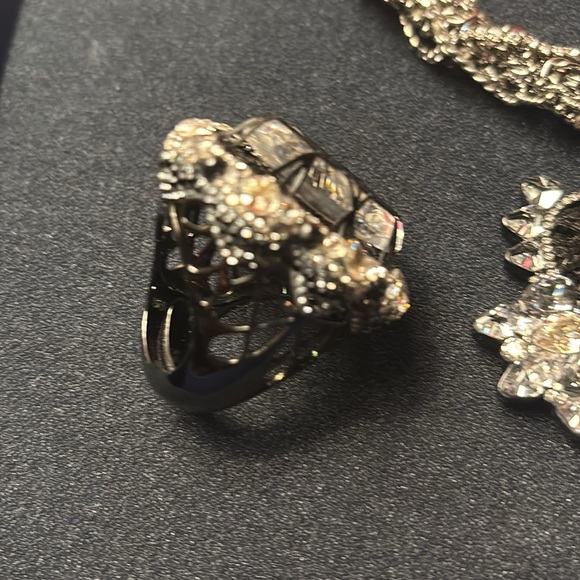 RARE Authentic Swarovski large black diamond Collar necklace. - Picture 14 of 16